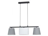 EGLO ALMEIDA 1, Fleksibel montering, Sort, Grå, Hvit, Sort, Stoff, Stål, IP20, I EGLO ALMEIDA 1, Fleksibel montering, Sort, Grå, Hvit, Sort, Stoff, Stål, IP20, I