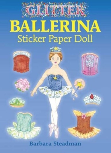 Glitter Ballerina Sticker Paper Doll Glitter Ballerina Sticker Paper Doll