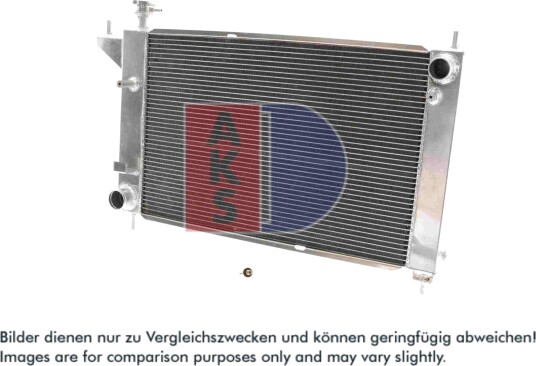 AKS DASIS 090141AL Radiator motorkjøling