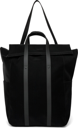 Rains 2 Way Tote Bag Large W3 - Black - ONE SIZE Rains 2 Way Tote Bag Large W3 - Black - ONE SIZE
