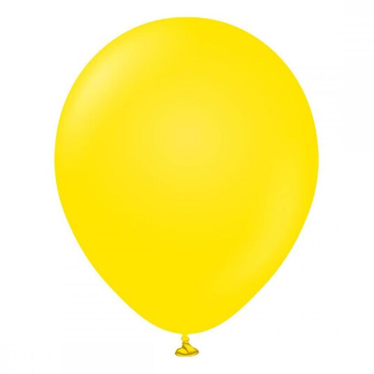 Ballongkungen AB Lateksballonger Professional Store Gule - 5-pakning