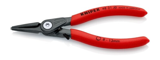 Knipex 48 31 J0 Seegeringtang Passer Til Indvendige Ringe 8-13 Mm Spids Form Lige