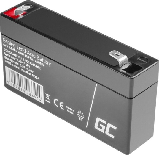 Green Cell Batteri Blysyre 1.2 Ah AGM52 Green Cell Batteri Blysyre 1.2 Ah AGM52