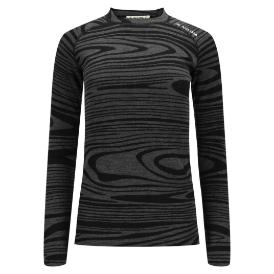 Aclima Warmwool Crewneck Dame, 422 Black Motion, XS Aclima Warmwool Crewneck Dame, 422 Black Motion, XS