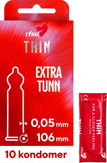 RFSU Thin 10 stk