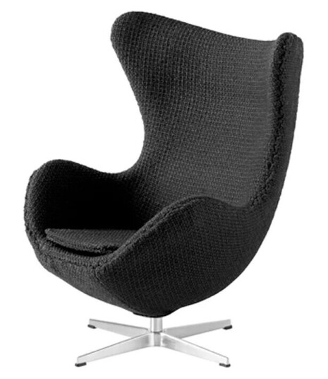 Fritz Hansen Egget miniatyr Svart Fritz Hansen Egget miniatyr Svart
