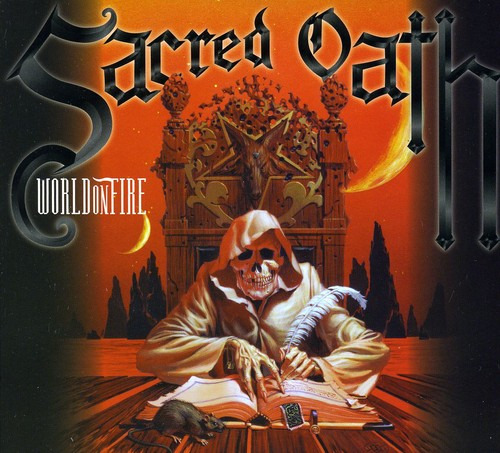 Sacred Oath World On Fire CD