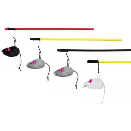 Trixie Fiskestang Med Mus 100 cm Trixie Fiskestang Med Mus 100 cm