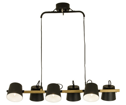 Aneta Lighting Espresso Taklampe Sort 1551123-06-0 1551124-01-0