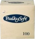 Servietter Bulkysoft Rainbow 40X40 Cm 3 Lags 1/8 Falset Krem 100 Stk./Pk Servietter Bulkysoft Rainbow 40X40 Cm 3 Lags 1/8 Falset Krem 100 Stk./Pk