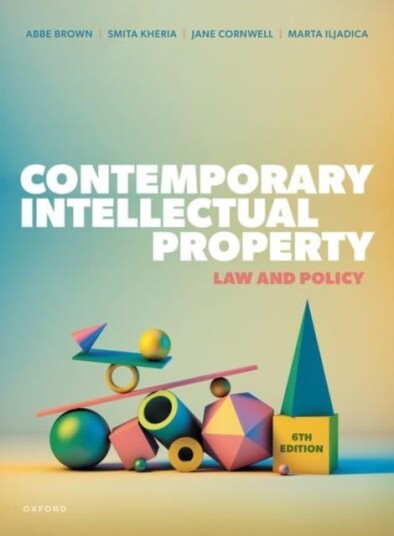 Contemporary Intellectual Property Av Abbe (Professor In Intellectual Property Law Professor In Intellectual Property Law University Of Aberdeen) Brow