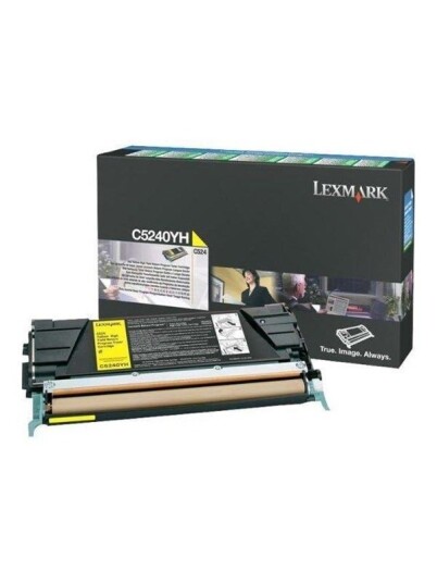 Lexmark C5240YH Toner Yellow - Laser toner Yellow
