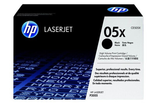 HP 05X / CE505X - Black Toner - Laser toner Svart