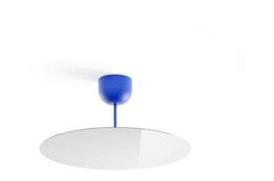 Luceplan - Milimetro Taklampe H23 Ø50 Blue/Mirror Luceplan Luceplan - Milimetro Taklampe H23 Ø50 Blue/Mirror Luceplan