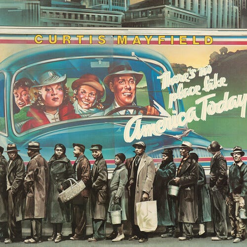 Curtis Mayfield There's No Place Like America LP/Vinyl Curtis Mayfield There's No Place Like America LP/Vinyl