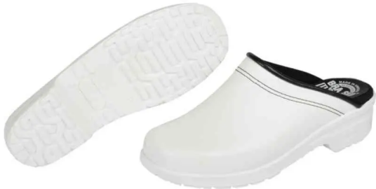 Brasko Arbeidsklogg Ob Unisex Str. 37 Hvit Par Brasko Arbeidsklogg Ob Unisex Str. 37 Hvit Par