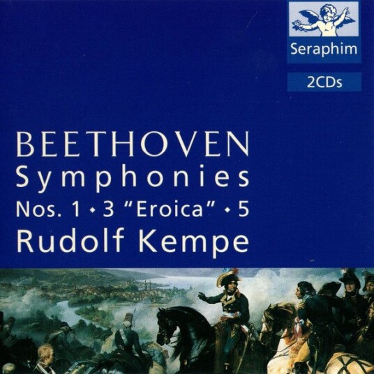Münchner Philharmoniker, Berliner Philharmoniker  Beethoven: Symphonies 1,3 & 5 / Overtures  CD