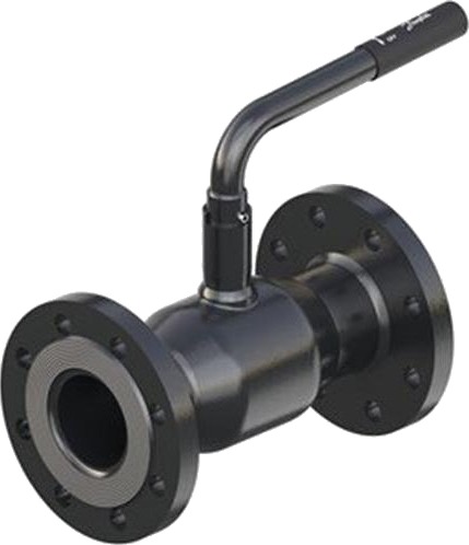 Danfoss Jip Ff Kugleventil Rb Håndtag Reduceret Gennemløb Pn 16 Dn 100 Flange