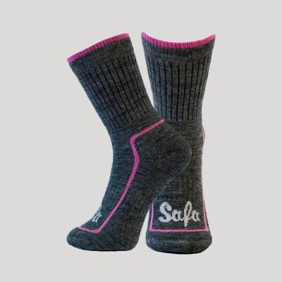 Safa Arizona Sokker 2 Par Gra/rosa 36-40 Safa Arizona Sokker 2 Par Gra/rosa 36-40