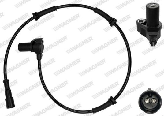 Sensor, ABS WAGNER ABS01007 Sensor, ABS WAGNER ABS01007