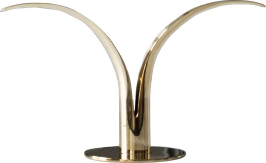 Skultuna Liljan Lysestake 12,5 cm i Messing - Designklassiker Skultuna Liljan Lysestake 12,5 cm i Messing - Designklassiker