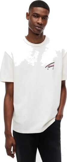 Tommy Jeans Tjm Rlx Novelty Ss Tee White M Tommy Jeans Tjm Rlx Novelty Ss Tee White M