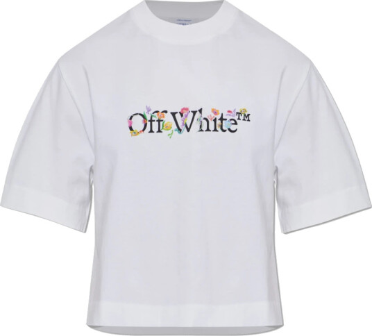 Off White Dame Topper Hvit S,