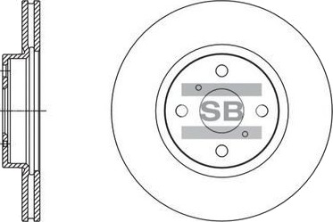Hi Q SD4617 Bremseskive