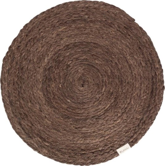 Lama Dekkebrikke Jute Brun Ø40