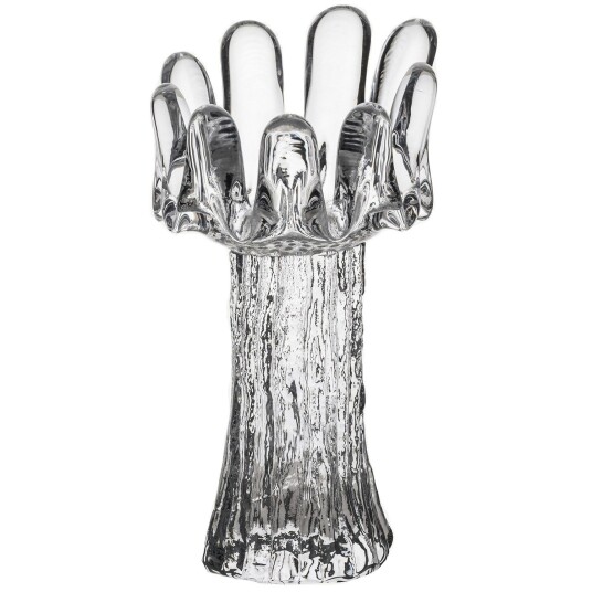 Kosta Boda Sunflower Lyslykt 18 cm Klar Glass Kosta Boda Sunflower Lyslykt 18 cm Klar Glass