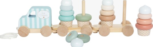 JaBaDaBaDo Train With Blocks Ice Cream MULTI One Size JaBaDaBaDo Train With Blocks Ice Cream MULTI One Size