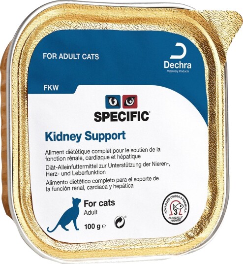Specific Kidney Support Fkw Våtfôr Til Katt 7 X 100 G