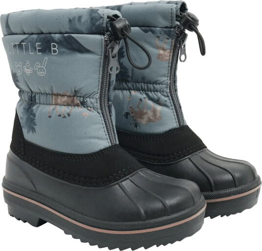 Little B Winter Boots Aop Blue 28 Little B Winter Boots Aop Blue 28