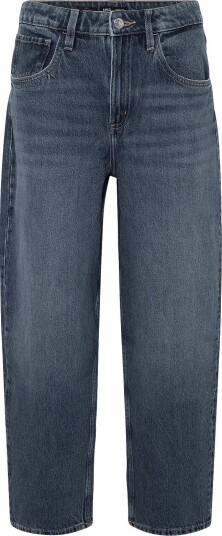 Mango Mid-Rise Balloon Jeans - OPEN BLUE - 34