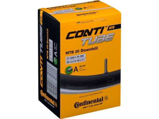 Continental Mtb Tube Downhill 26 X 2,2 - 2,8 (57-70X559) Schrader 40 Mm Butyl
