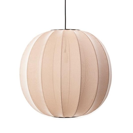 Made By Hand Knit-Wit Round Taklampe Sand Stone Ø60 Made By Hand Knit-Wit Round Taklampe Sand Stone Ø60