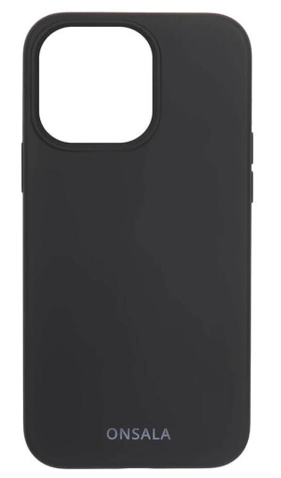 GEAR Onsala Silikon Mobildeksel til iPhone 13 - Svart