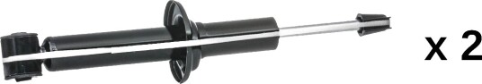 RIDEX 854S21238 Støtdemper RIDEX 854S21238 Støtdemper