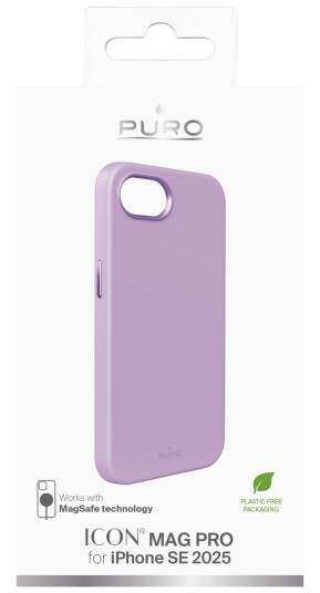 Puro Icon Mag Pro Mobildeksel til iPhone 16e Rosa Puro Icon Mag Pro Mobildeksel til iPhone 16e Rosa