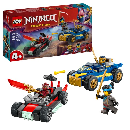 Lego Rogue mot Drix i bilduell 71840 Lego Rogue mot Drix i bilduell 71840