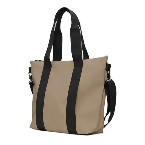 Rains Vesken Tote Bag Mini Beige Rains Vesken Tote Bag Mini Beige