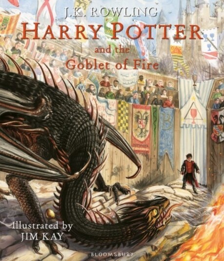 Harry Potter And The Goblet Of Fire: The Illustrated Edition (Harry Potter, Book 4) Av J. K. Rowling