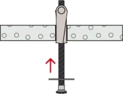 Fischer KD 4 Hullplugg 105 mm Sølv 25 stk. - Universell Innfesting