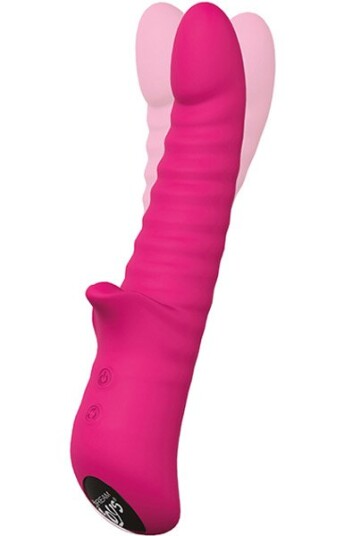 Dream Toys Honey Bear Magenta 21,5 cm
