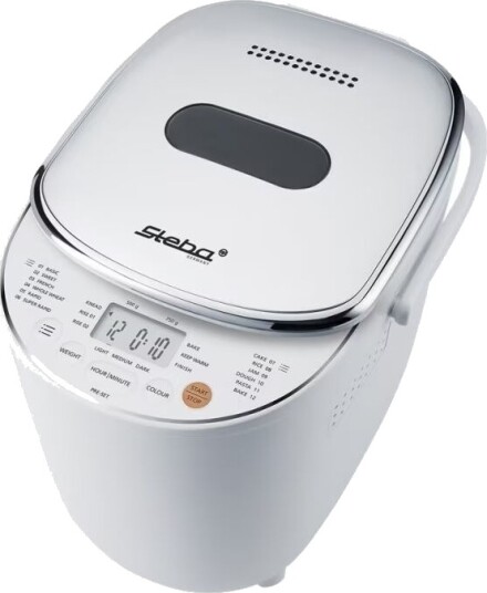 Steba BM 3 Brødbakemaskin med 12 Programmer og Varmluft 540 W Hvit/Sølv Steba BM 3 Brødbakemaskin med 12 Programmer og Varmluft 540 W Hvit/Sølv