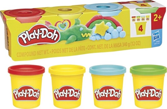Play-Doh 4-Pak 340 G Classic