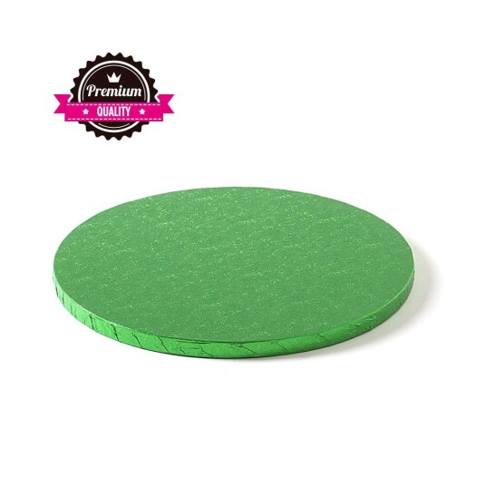 Kake Drum Rund Grønn 30cm Kake Drum Rund Grønn 30cm
