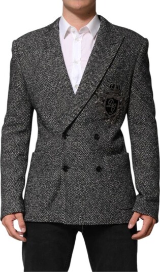 Dolce & Gabbana Herre Jakker Svart M, Dolce & Gabbana Herre Jakker Svart M,