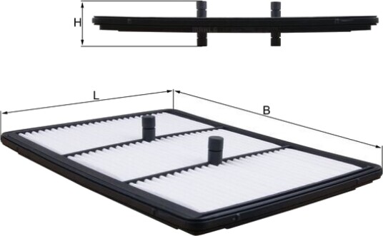 Luftfilter KNECHT LX 5824