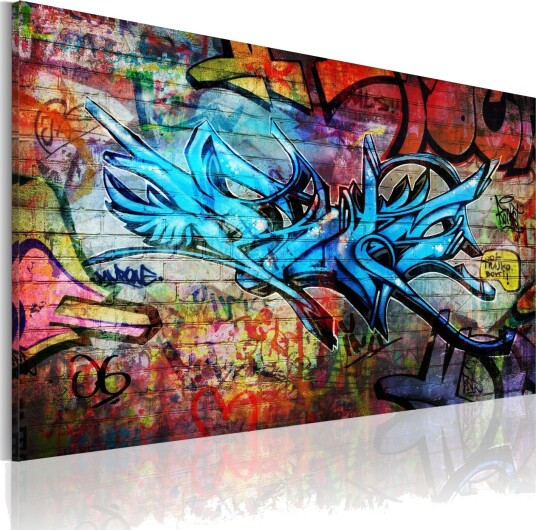 Bilde Anonymous Graffiti 90x60 Artgeist sp. z o. o.
